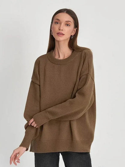 Maglione a Collo Girocoro per Donna | Ideale per l'Autunno/Inverno