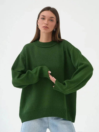 Maglione a Collo Girocoro per Donna | Ideale per l'Autunno/Inverno