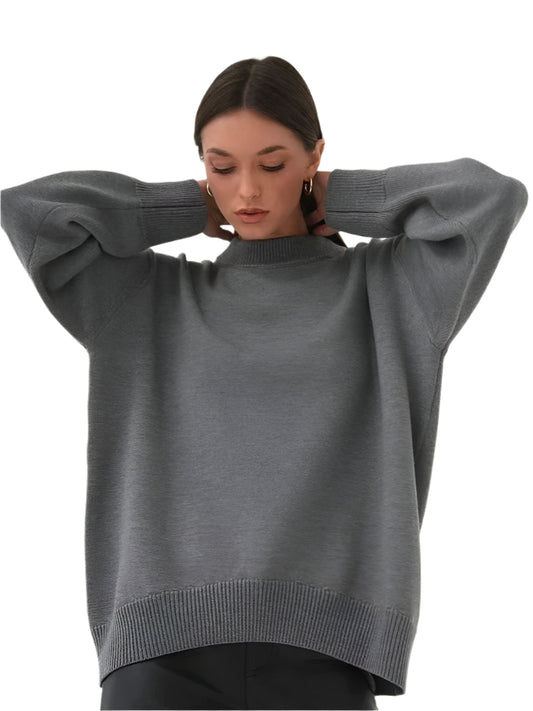 Maglione a Collo Girocoro per Donna | Ideale per l'Autunno/Inverno